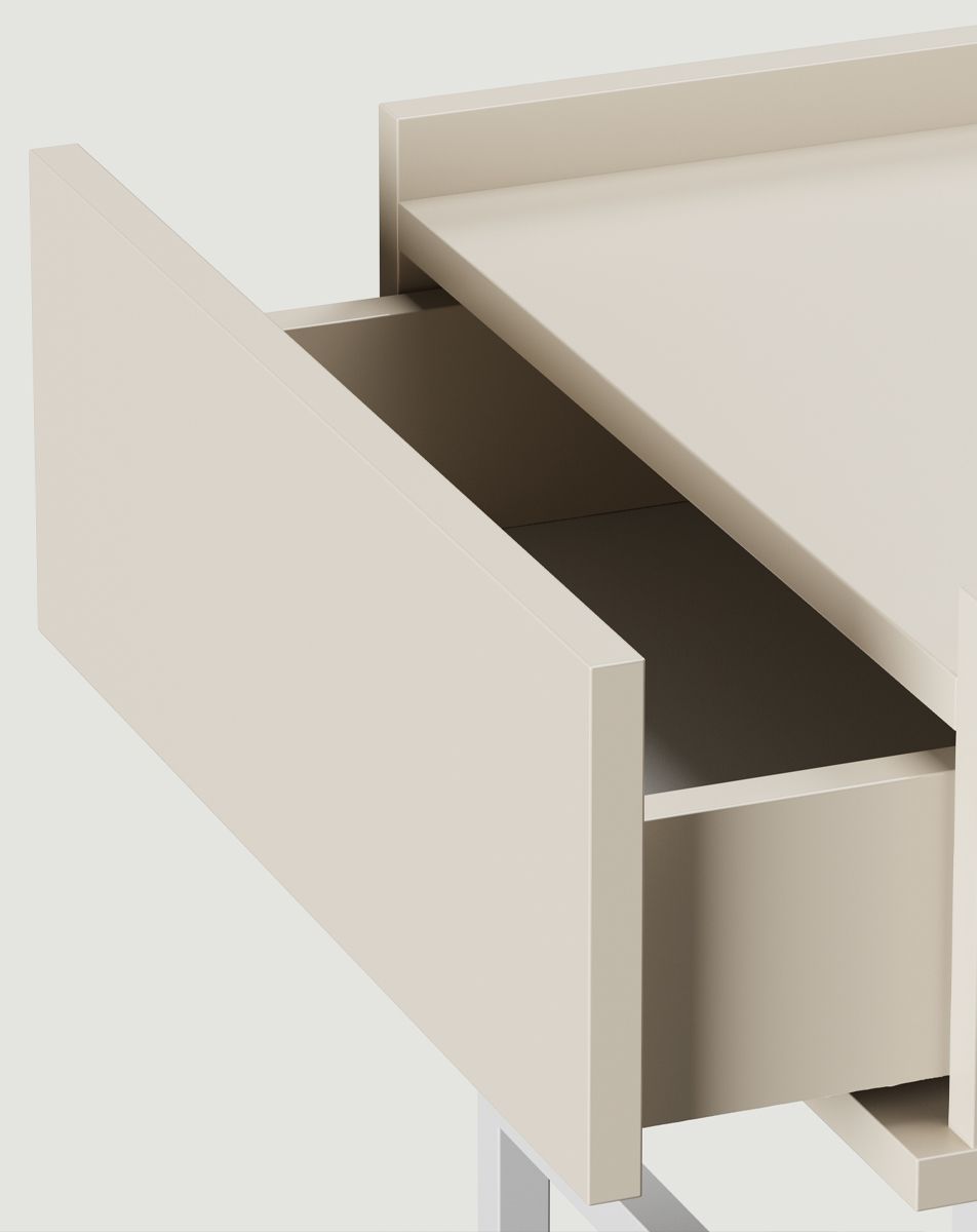 Măsuță de cafea SIGI SSK2
Culoare: Champagne Beige
Picior: Alb
