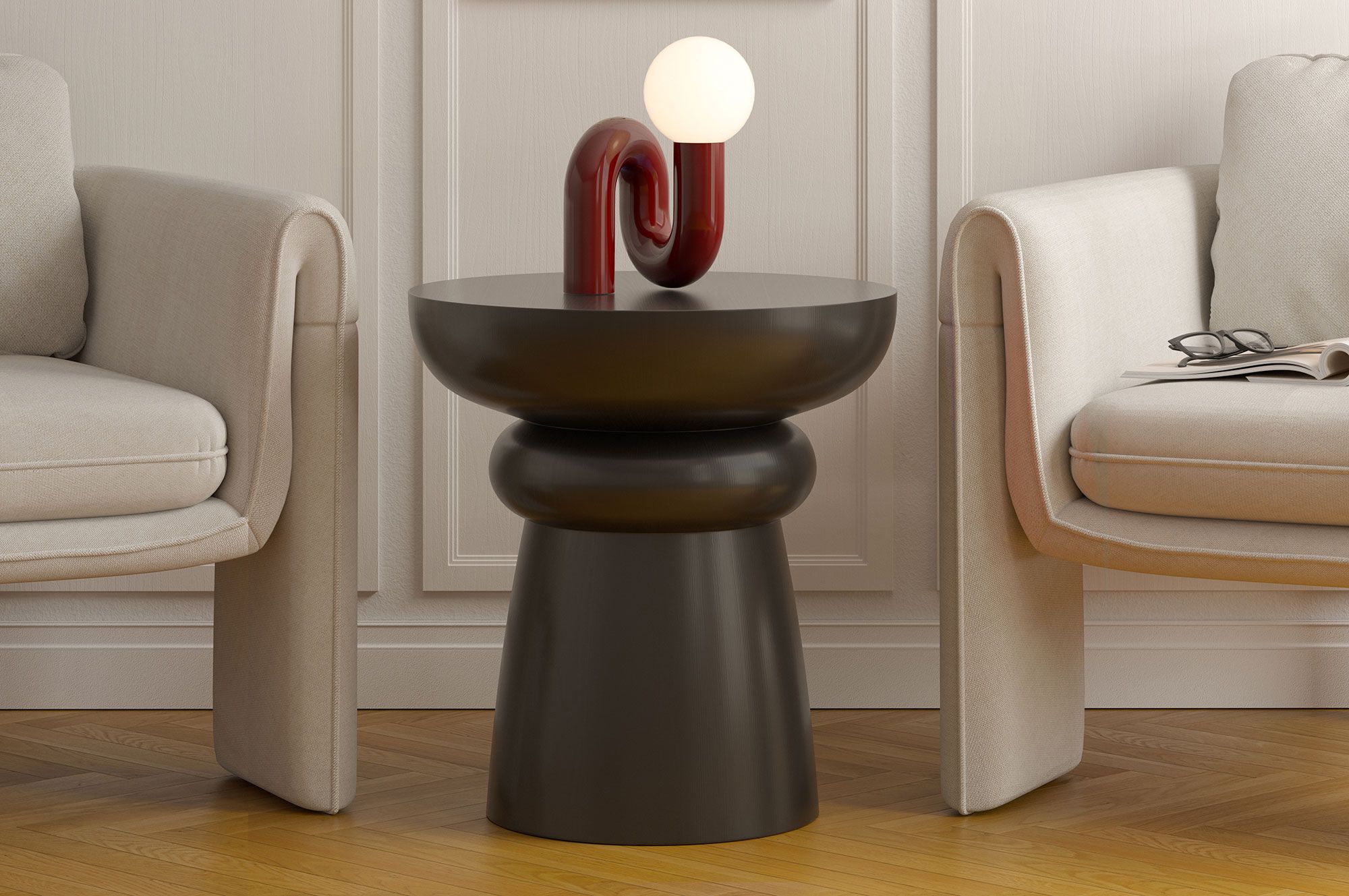  Masă de cafea din lemn FOLD SK5 Black