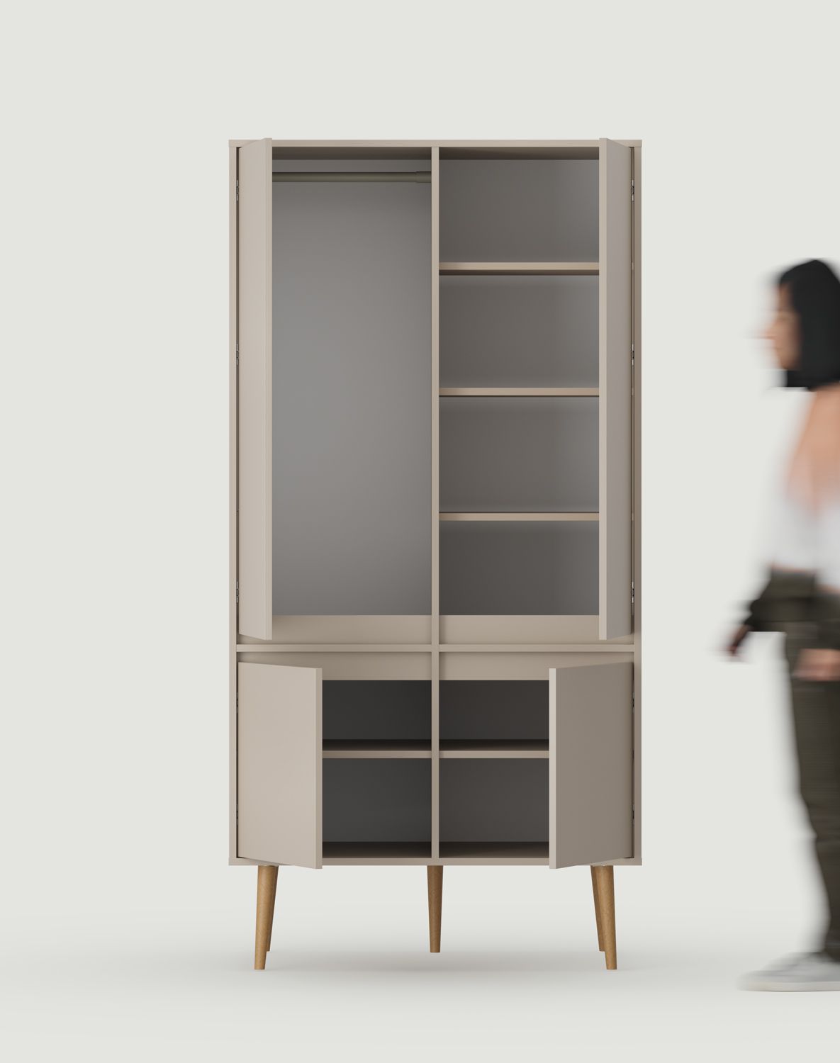 Dulap adânc cu bar FENRIS SZF4