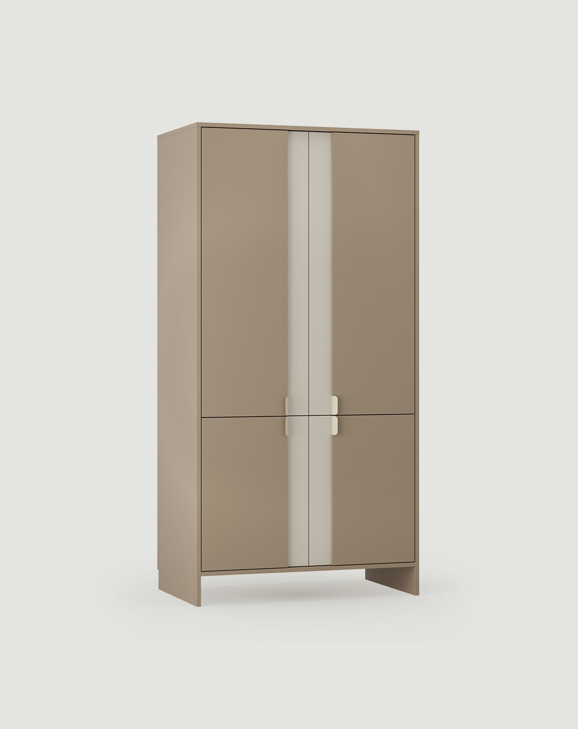 Dulap adânc cu două bare LAYERS LAY71
Culoare: Cappuccino
Culoare față: Milky Way
Mâner: mâner LAYERS 110 Milky Way
                            