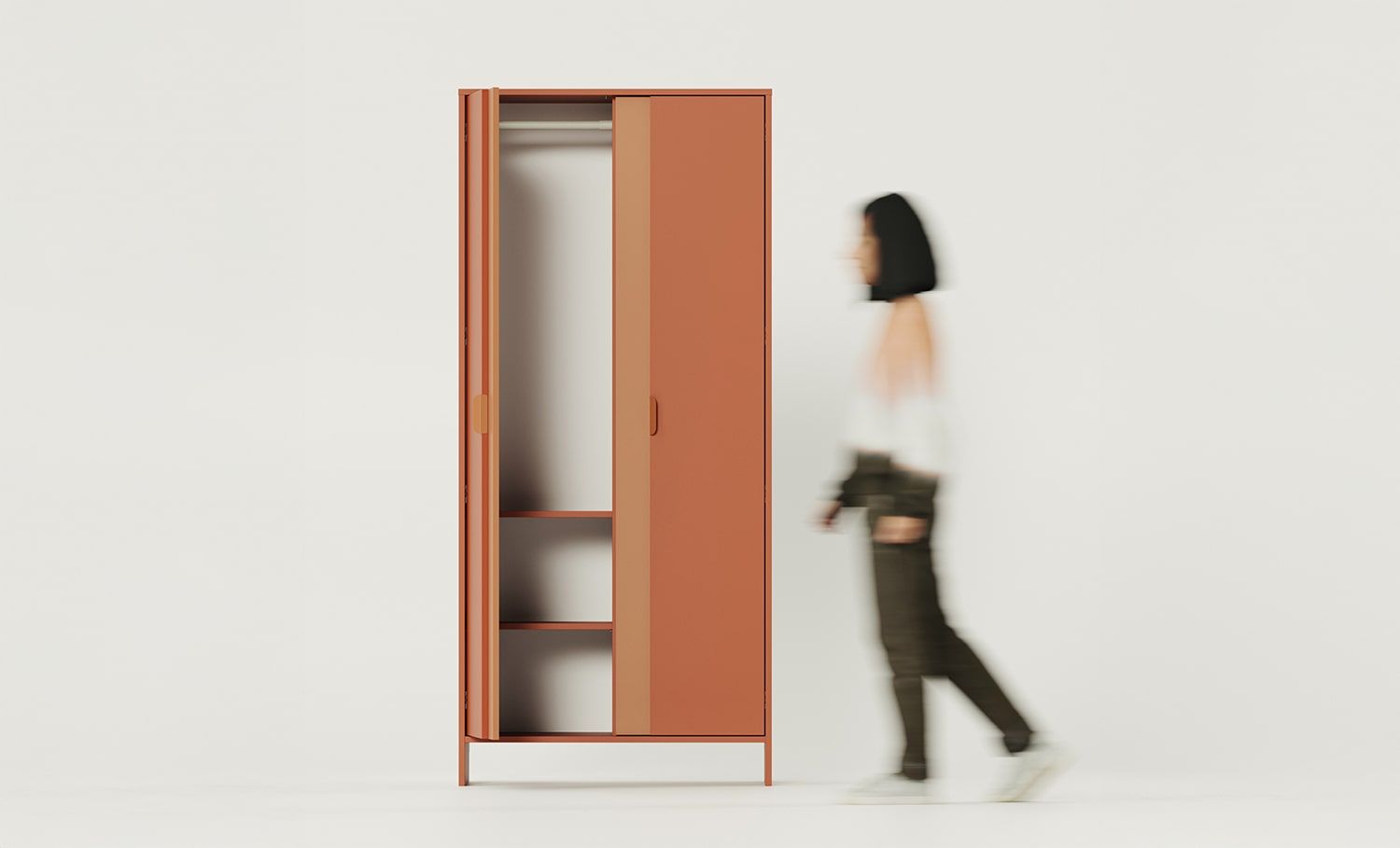 Dulap adânc LAYERS cu bară LAY68
Culoare: Fiery Terracotta
Culoarea 2: Sahara Deep
Mâner: Mâner margine LAYERS 110 Fire Terracotta