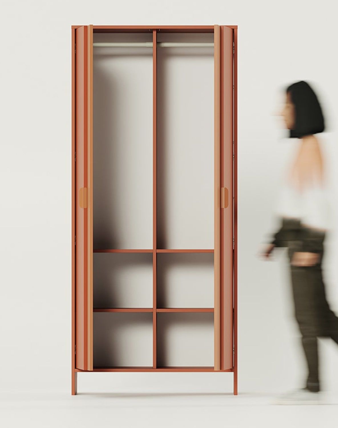 Dulap adânc cu două bare LAYERS LAY70