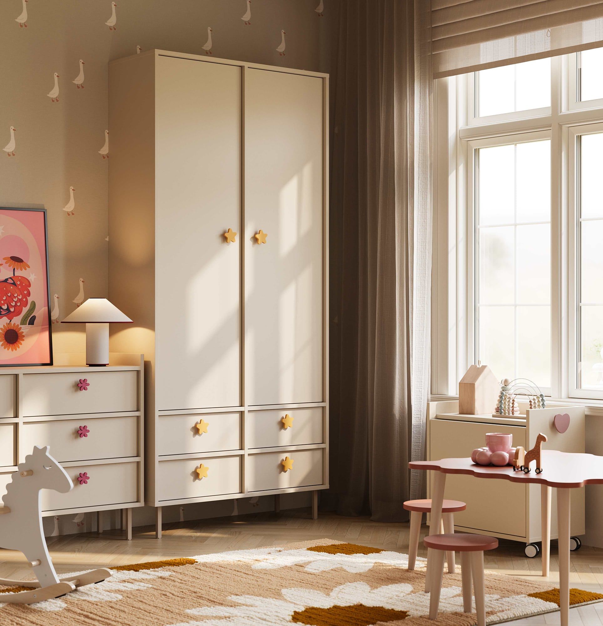 SIGI KIDS dulap adânc cu bar SZS8K