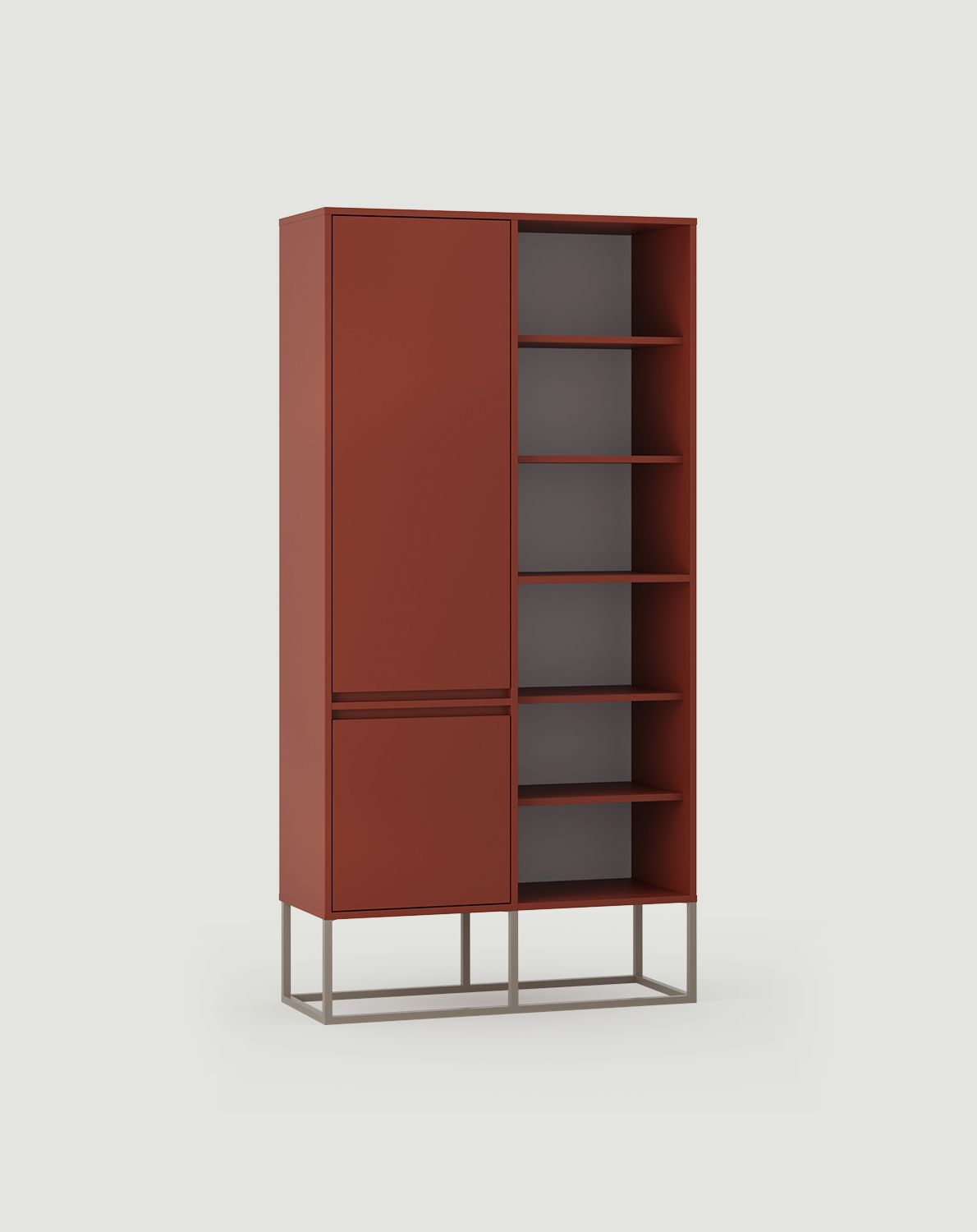 Dulap ODIS SZO4
Culoare: Fiery Terracotta
Culoare picior: Steel ODIS Grey Beige
