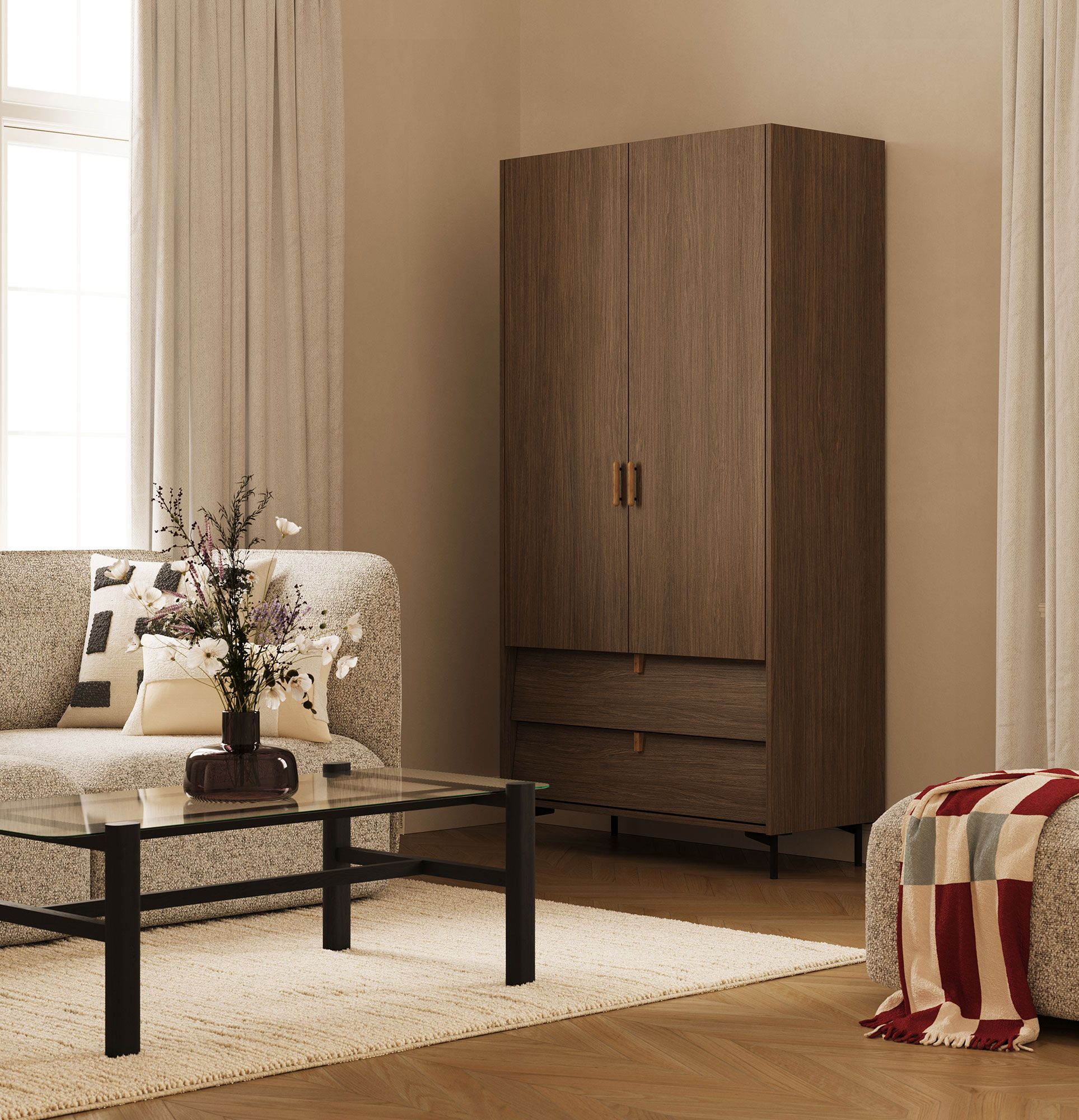 SKRA SKR50
Culoare: Chocolate Mousse
Mâner: Cigar și Oak Wedge
Picioare: Negru
