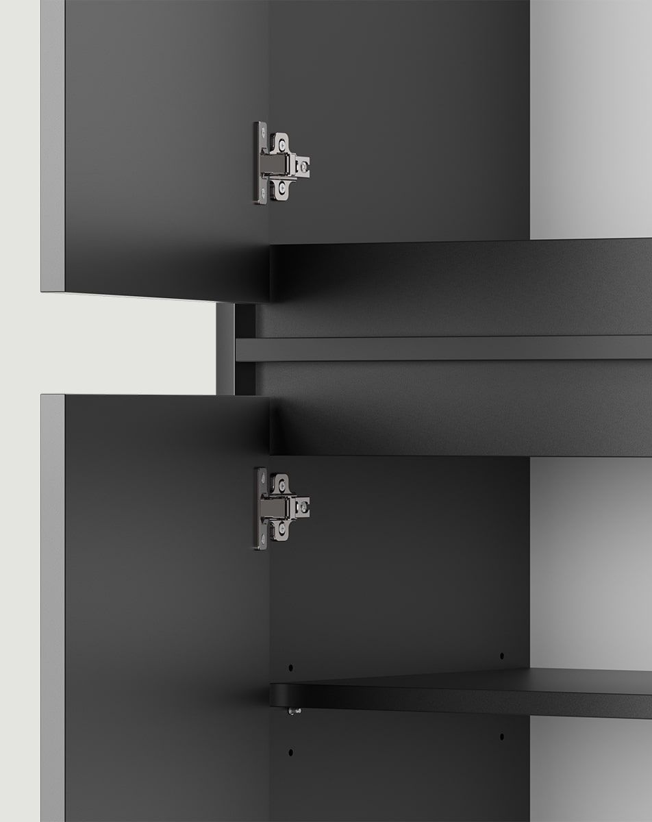 Dulap cu rafturi FENRIS SZF3
Culoare: Onyx Black