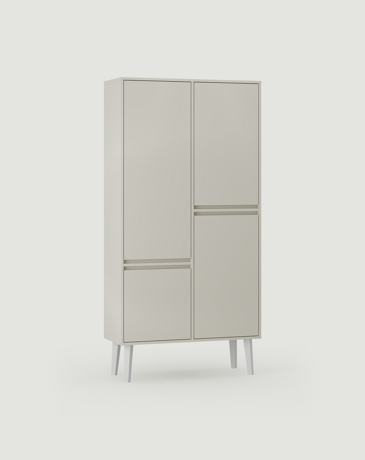 Dulap cu rafturi FENRIS SZF3
Culoare: Milky Way
Picior: Trapeze Fag Alb
