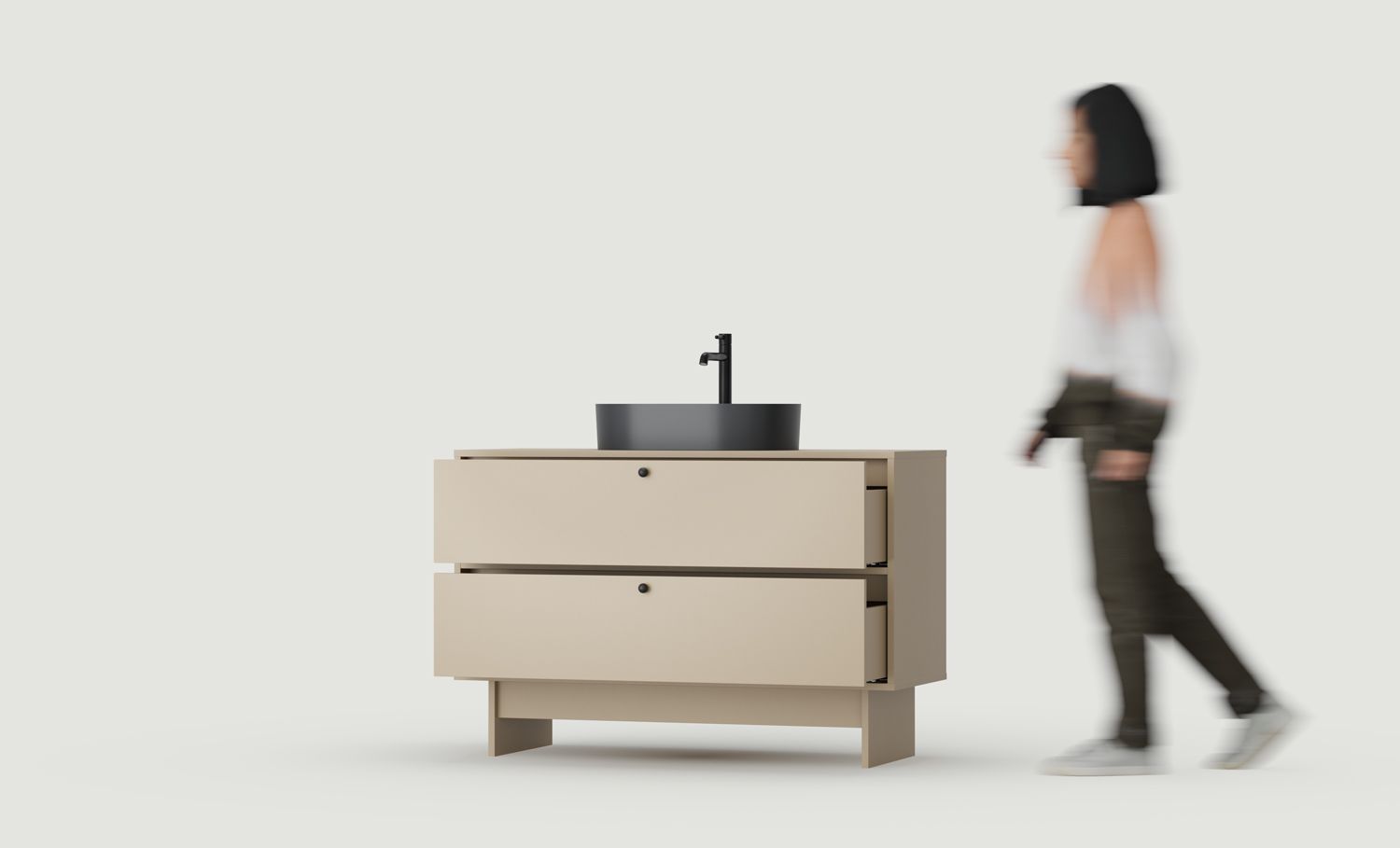 Dulap KABE cu chiuvetă OMNIRES KU02 în stil JAPANDI
Culoare: Cappuccino
Mâner: Kula Black KD
Bazin: OVO M+ Negru LAVA OMNIRES
Robinet: Tall Y Negru OMNIRES