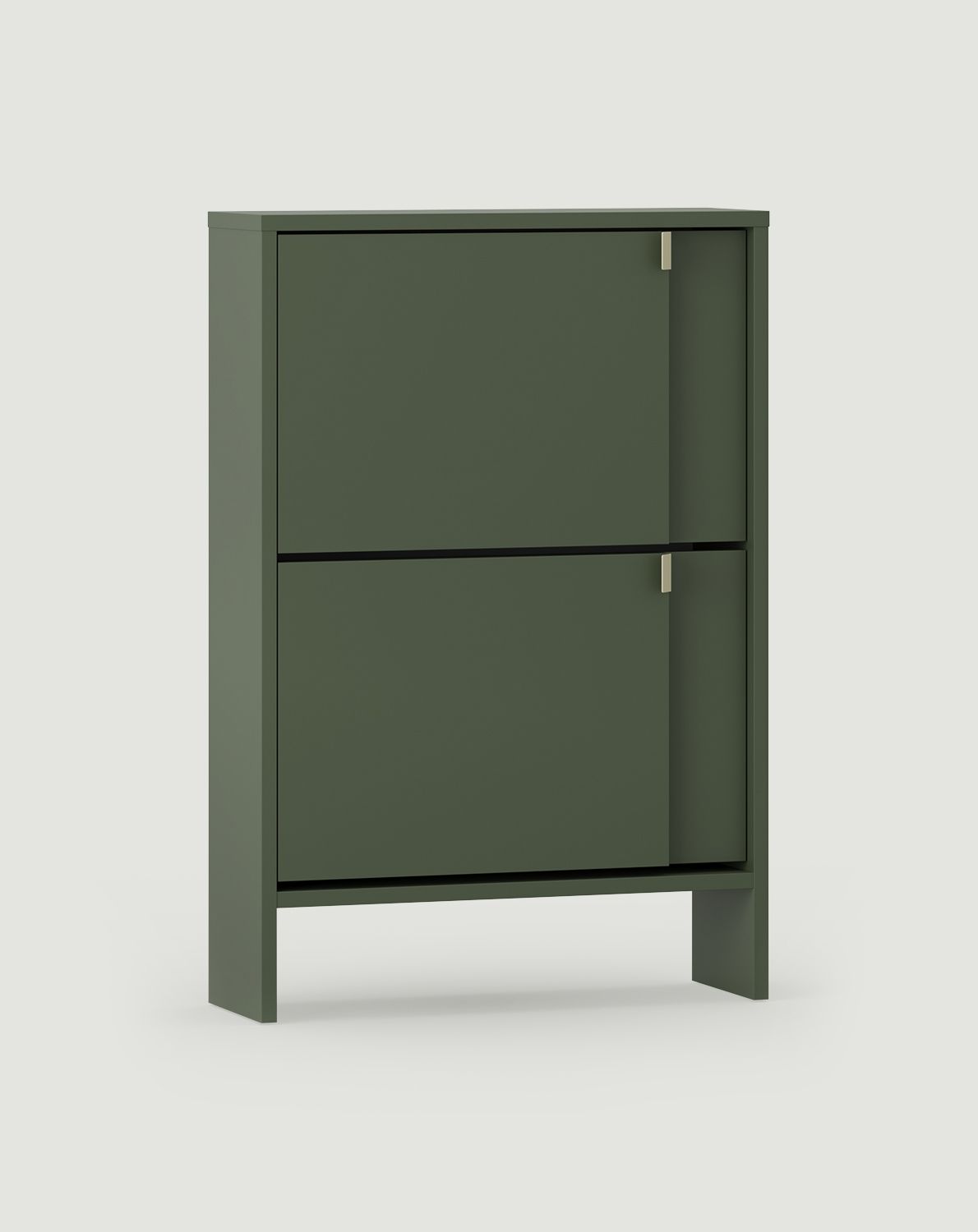 Dulap pentru pantofi cu clapetă LAYERS LAY32
Culoare: Cypress Green
Culoarea celui de-al doilea strat frontal: Cypress green
Mâner: LAYERS 42 Verde cypress