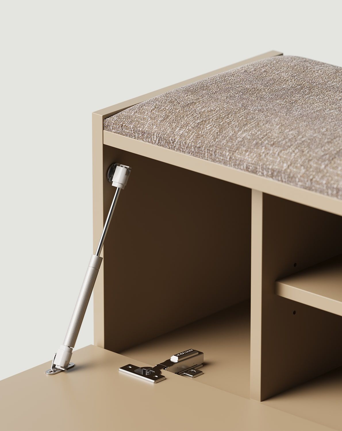 Dulap pentru pantofi SBE1 cu scaun
Culoare: Cappuccino
Scaun: Terra 03