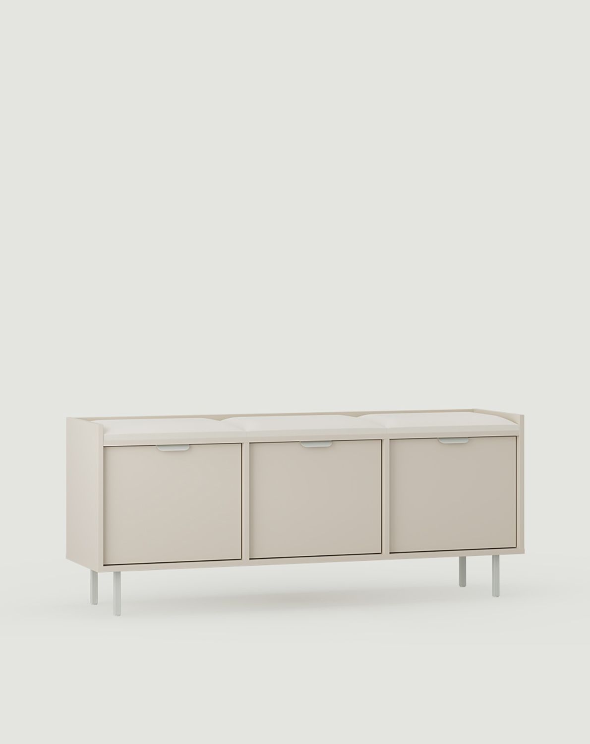 Dulap pentru pantofi cu scaun SIGI SBG4
Culoare: Cașmir învăluitor
Culoarea tapițeriei: Senja 01
Picior: Milk Pistachio
Mâner: LAYERS 110 Milk Pistachio