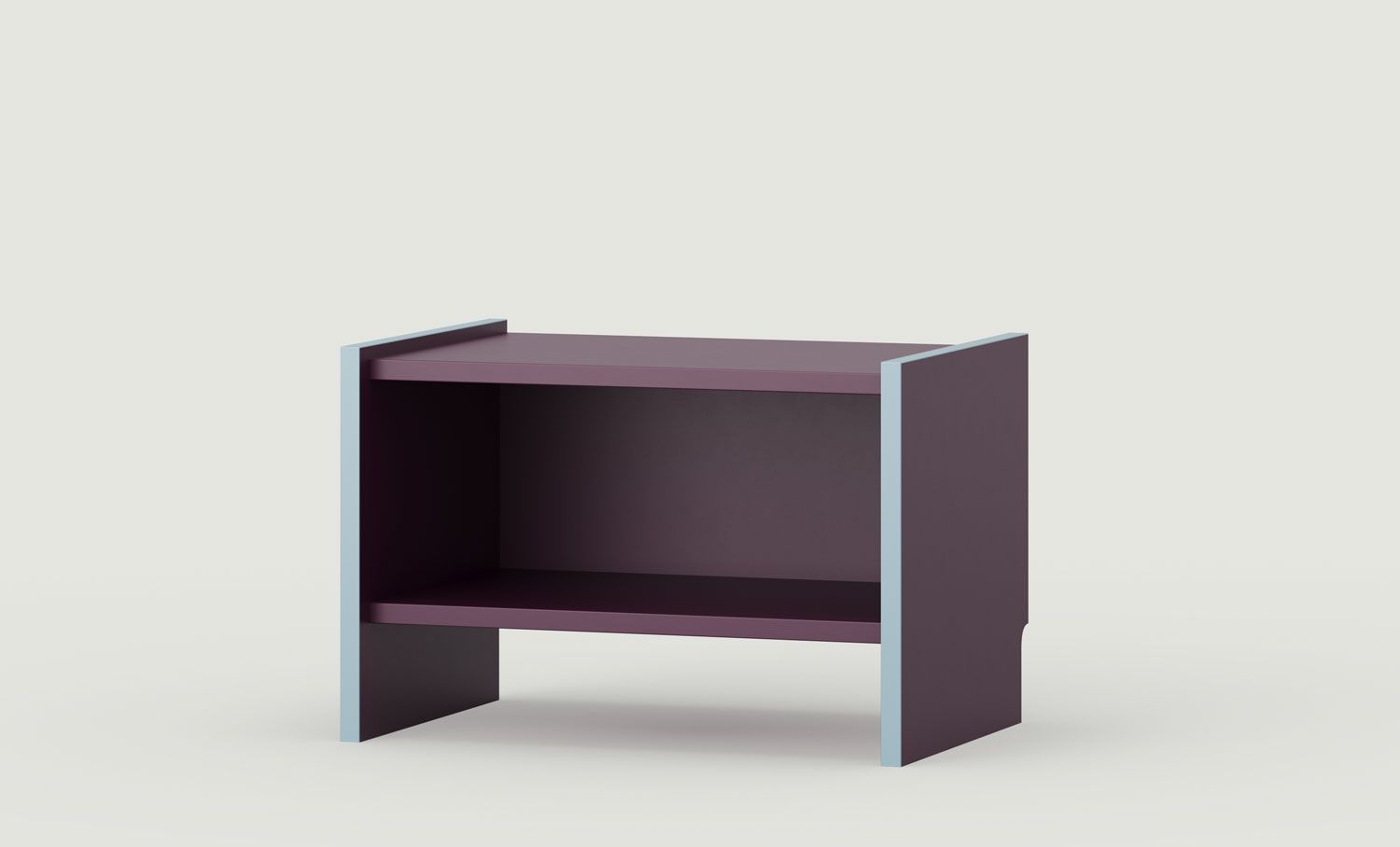 ASKA ASK02 noptieră
Culoare: prună rubin
Furnir: Dove Blue