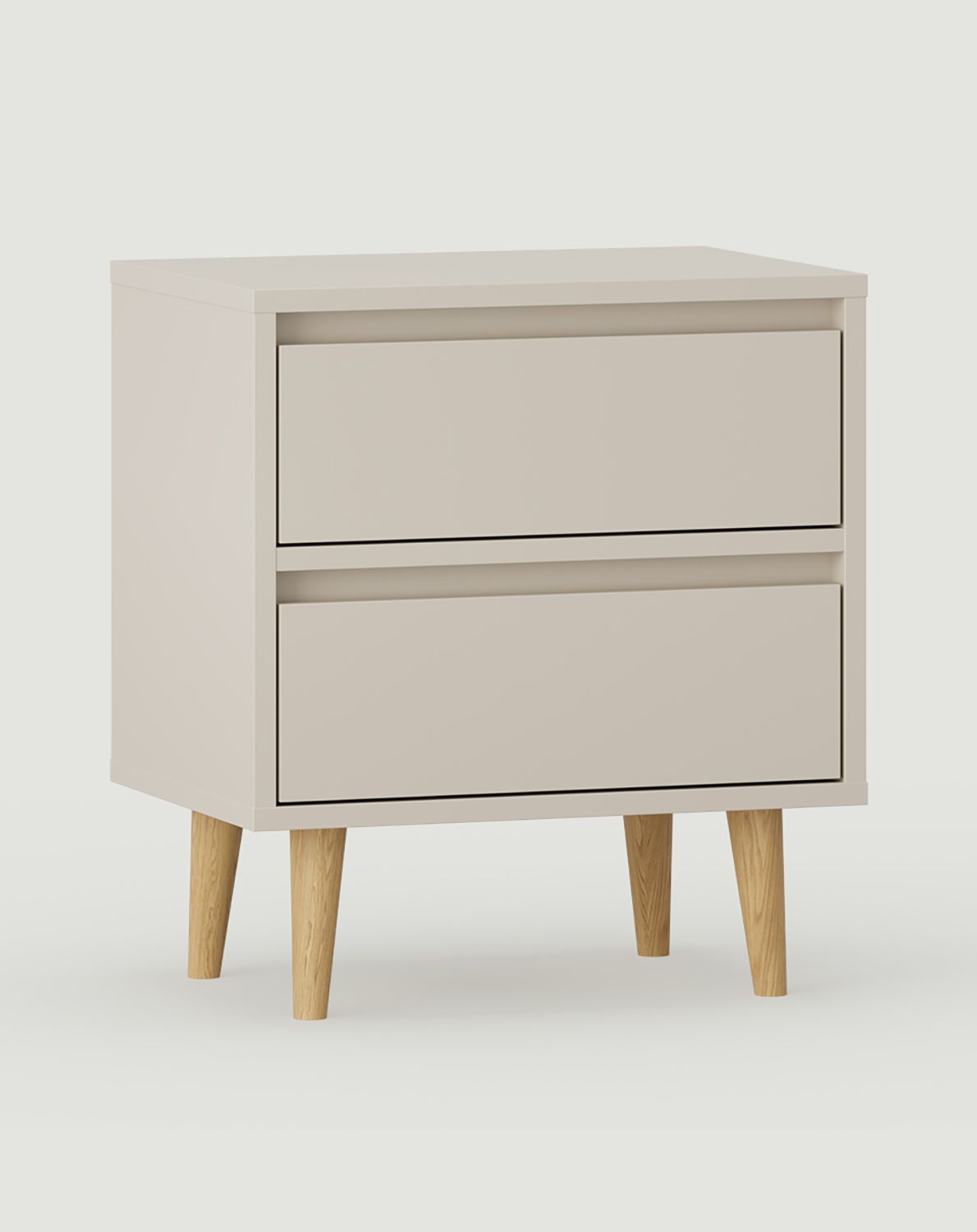 Măsuță de noptieră FENRIS SNF02
Culoare: Wrapping Cashmere
Picior: Walnut Oak Oiled
