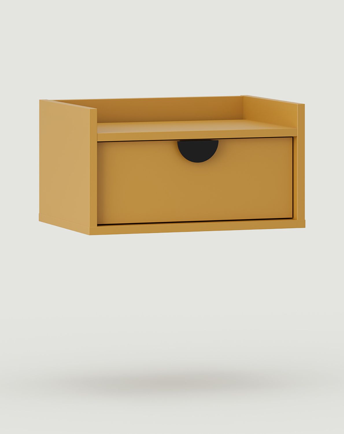 Noptiera suspendată SIGI SNS06
Culoare: Vintage muștar
Mâner: Rind Black
                            