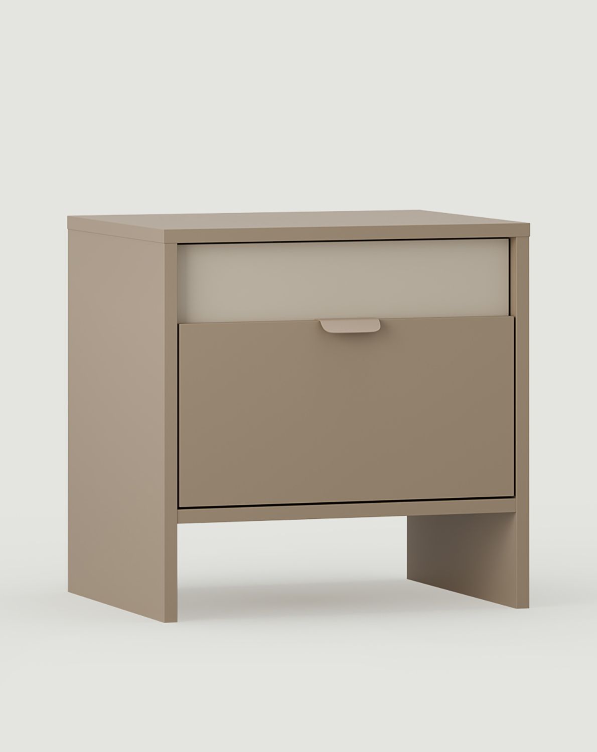 Măsuță de noptieră cu sertar LAYERS LAY26
Culoare: Cappuccino
Culoare față al doilea strat: bej șampanie
Mâner: LAYERS 110 Cappuccino