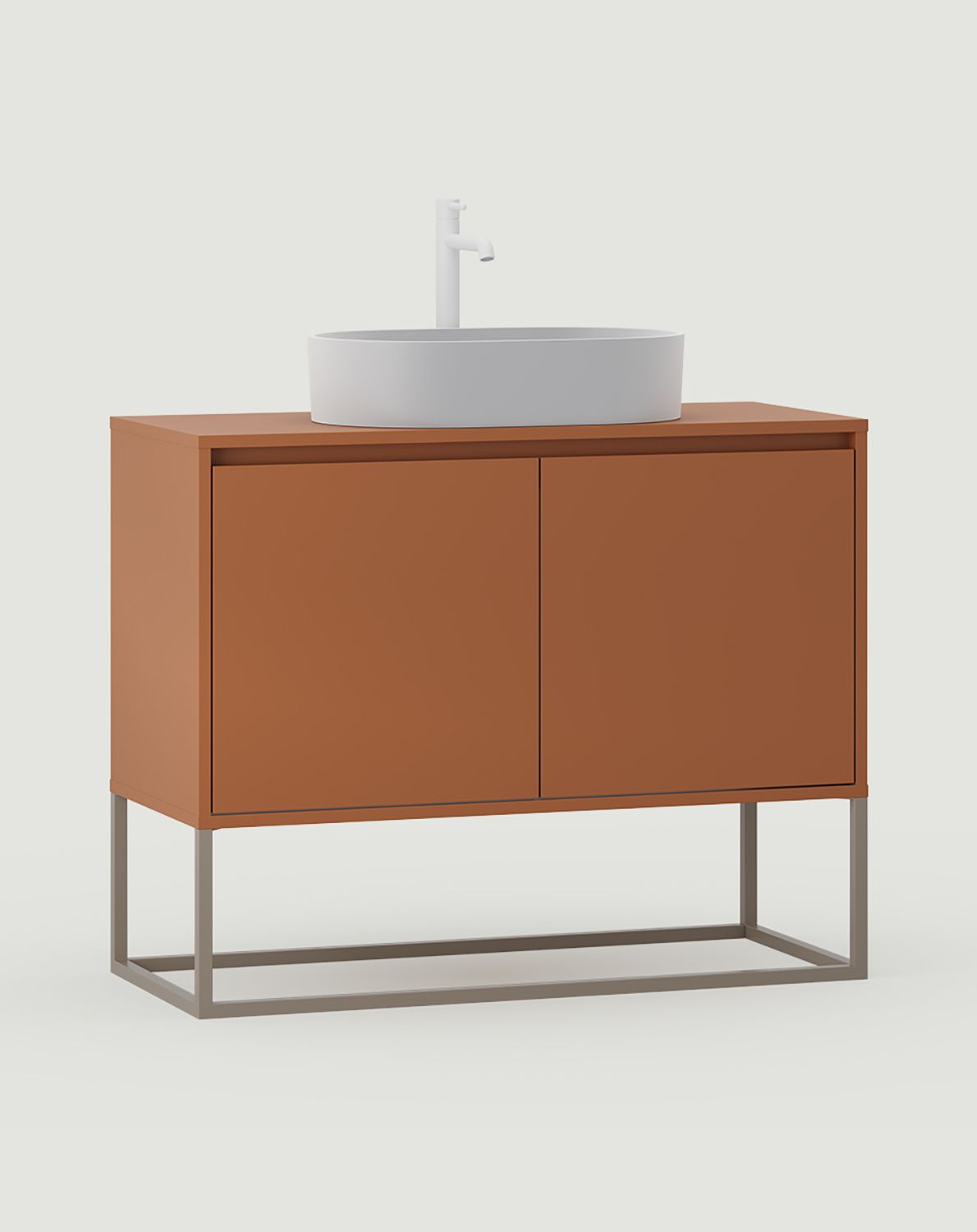 Dulap ODIS cu chiuvetă OMNIRES OU01
Culoare: Sahara Deep
Culoarea picioarelor: ODIS Steel Grey Beige
Bazin: OVO M+ alb lucios OMNIRES
Robinet: Tall Y Alb mat OMNIRES
Blat: Fără blat