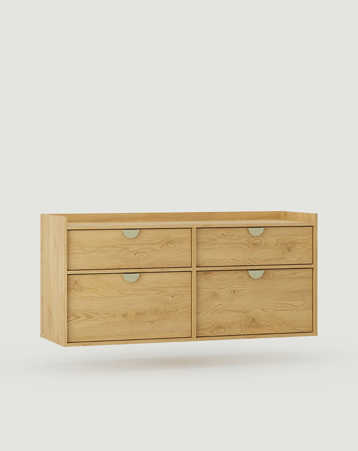 Dulap pentru două lavoare SIGI suspendat WS2U03B
Culoare: Sunny Oak
Mâner: Mâner RIND Gold