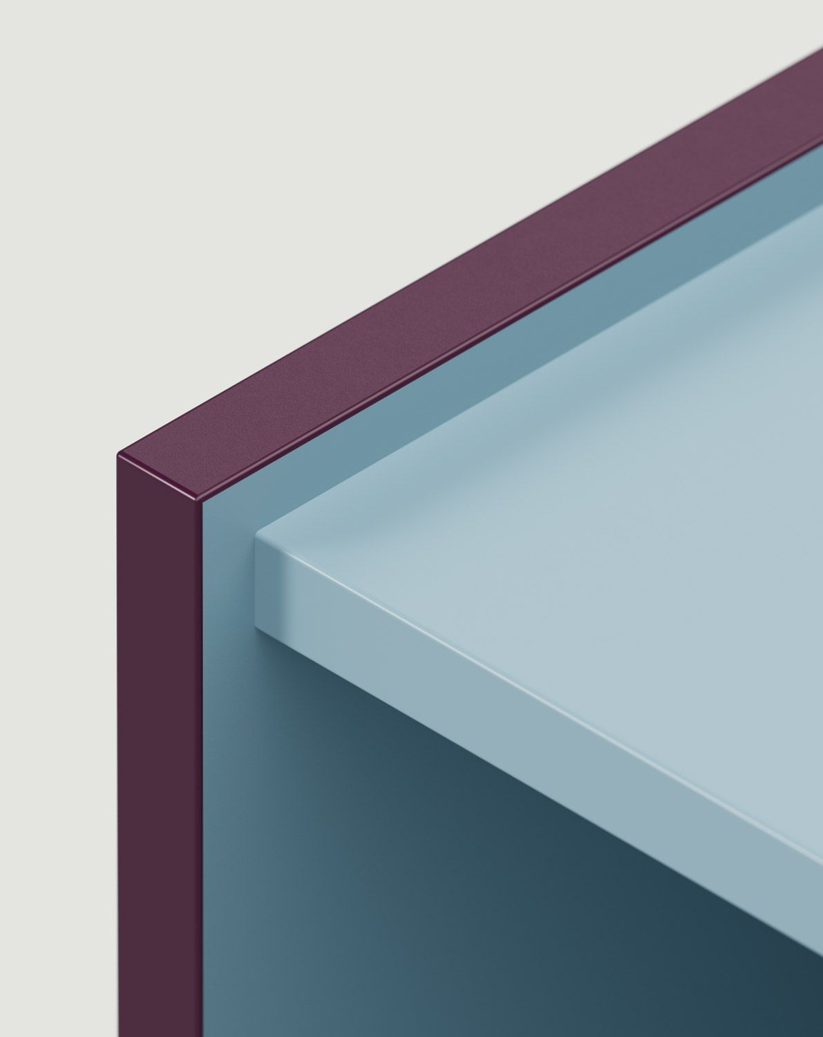 Dulap RTV ASKA ASK15
Culoare: prună rubin
Furnir: Dove Blue