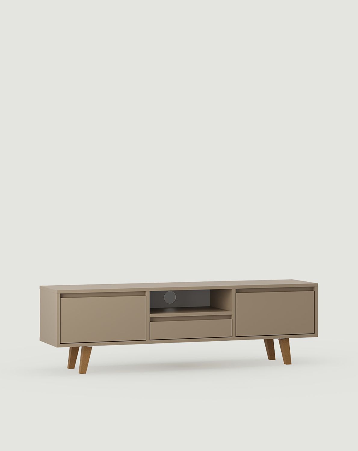 Dulap RTV FENRIS FTV4
Culoare: Cappuccino
Picior: Fag trapezoidal Colorat