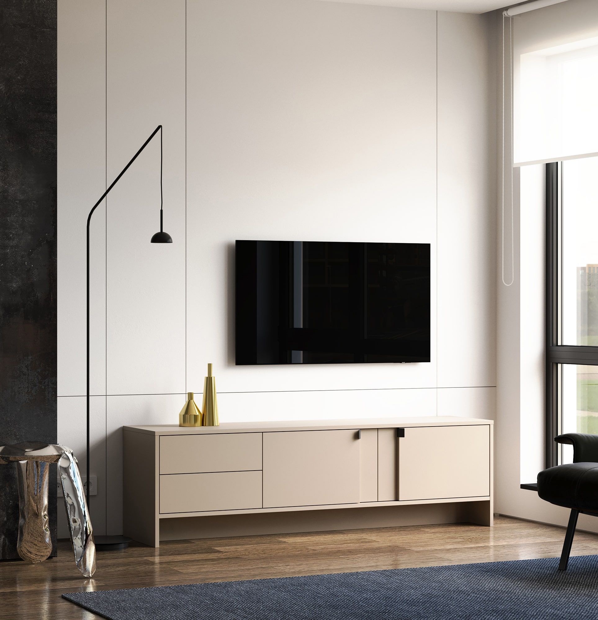 Dulap RTV LAYERS LAY04
Culoare: Cappuccino
Culoarea celui de-al doilea strat din față: Cappuccino
Mâner: LAYERS 110 Cappuccino