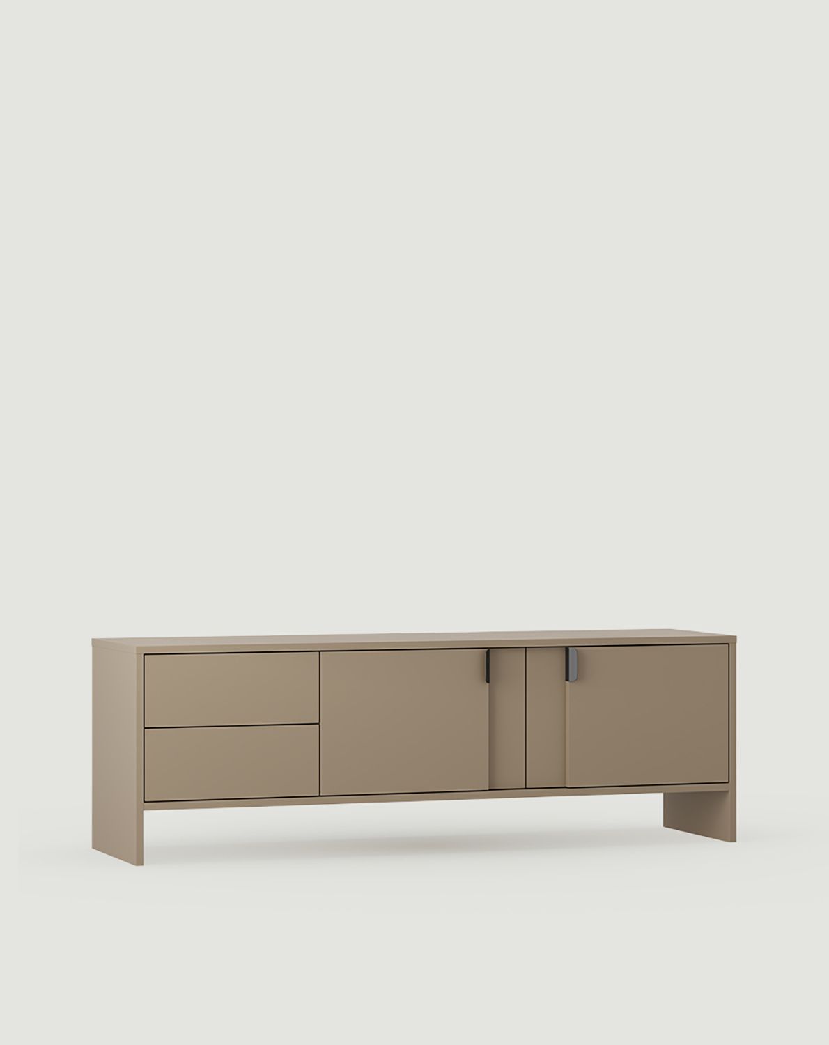 Dulap RTV LAYERS LAY04
Culoare: Cappuccino
Culoare față al doilea strat: Cappuccino
Mâner: LAYERS 110 negru