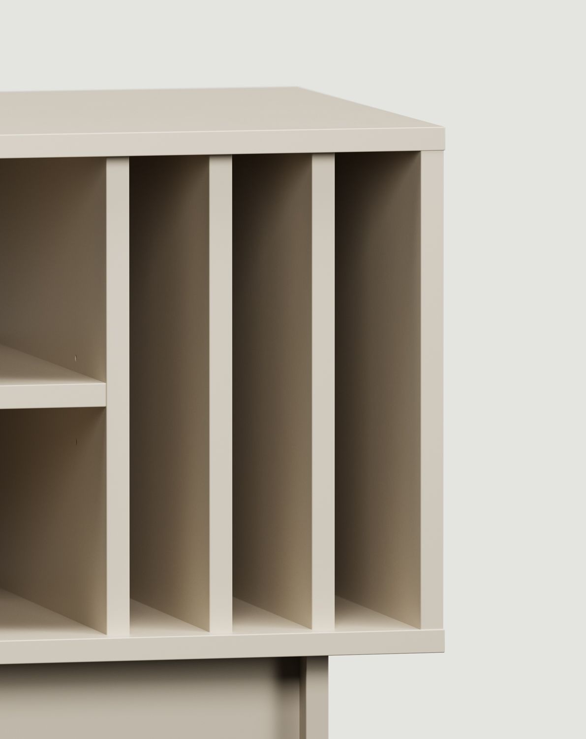 KABE KTV1W dulap de vinil RTV în stil JAPANDI
Culoare: Champagne Beige