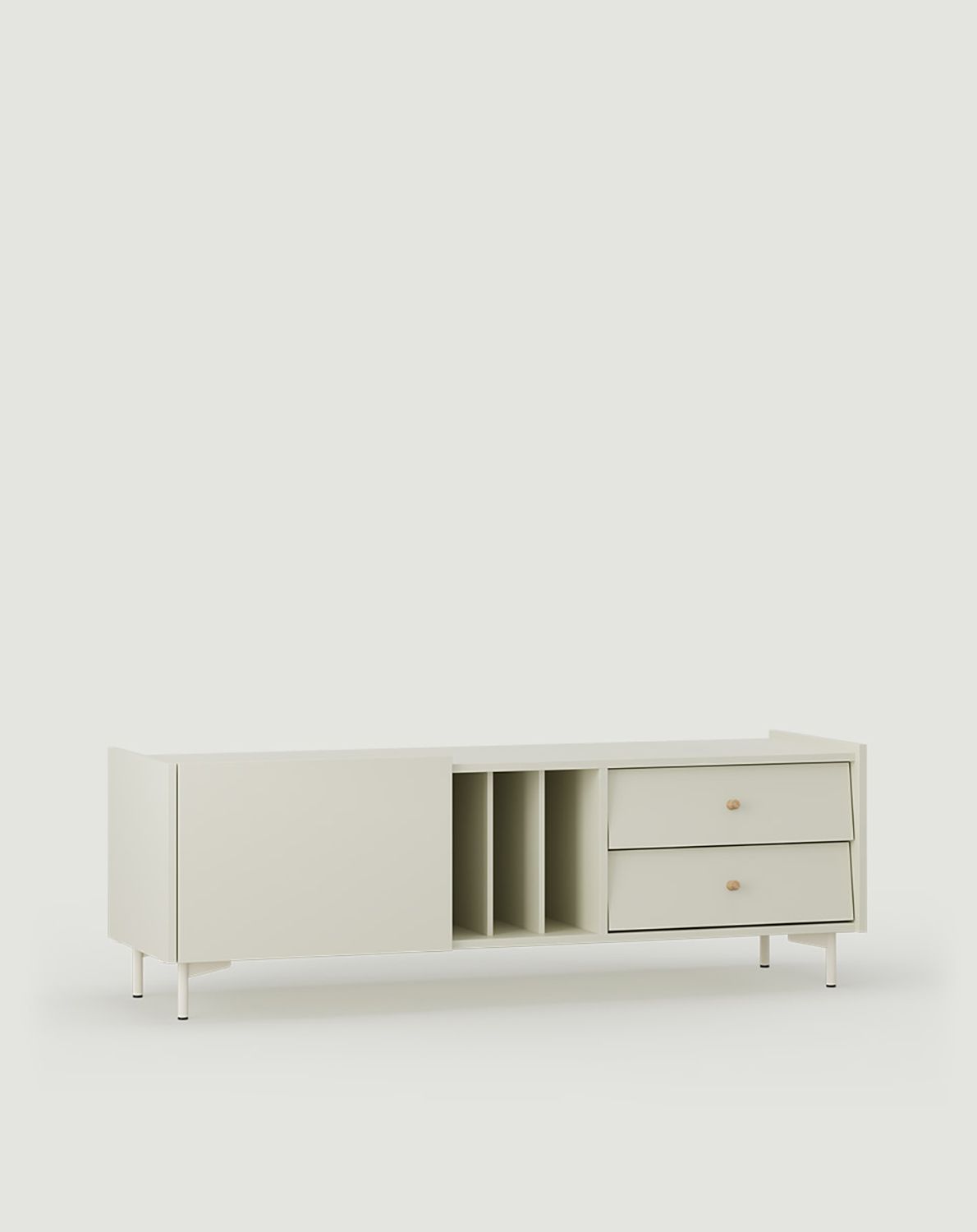 Cabinet RTV SKRA SKR10
Culoare: Milky Way
Picior: Milky Way
Mâner: Buton din lemn