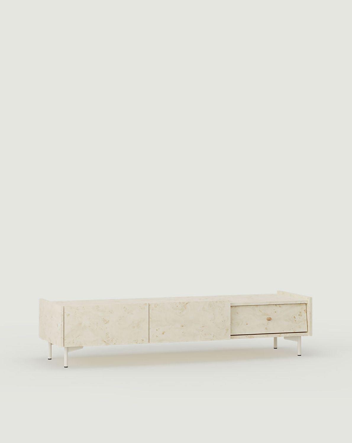 Dulap RTV SKRA SKR19
Culoare: Chechotte Art Deco
Mâner: Buton de stejar
Picioare: SKRA Milky Way
                            