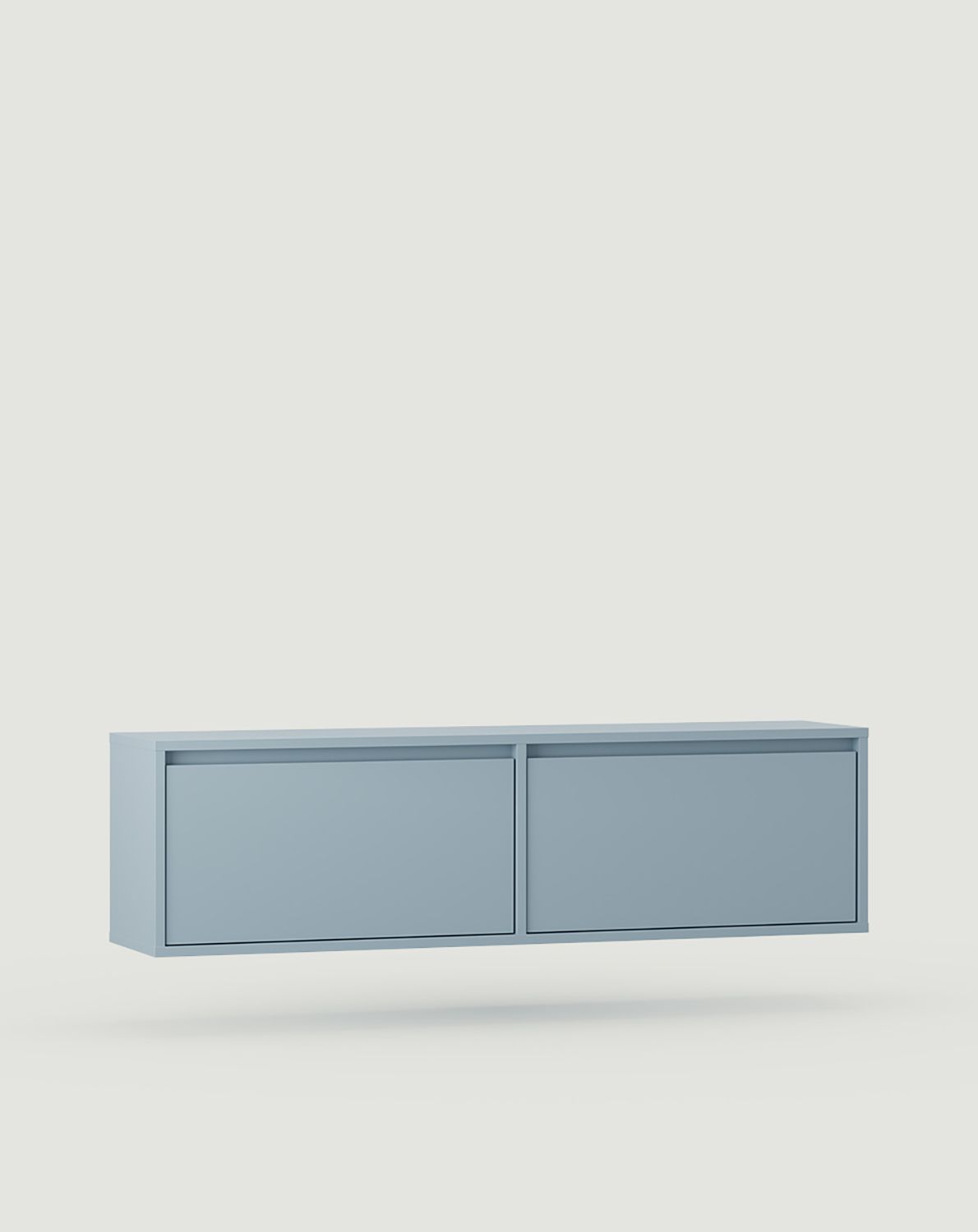 Dulap RTV montat pe perete UBBE WTV1K
Culoare: Dove Blue