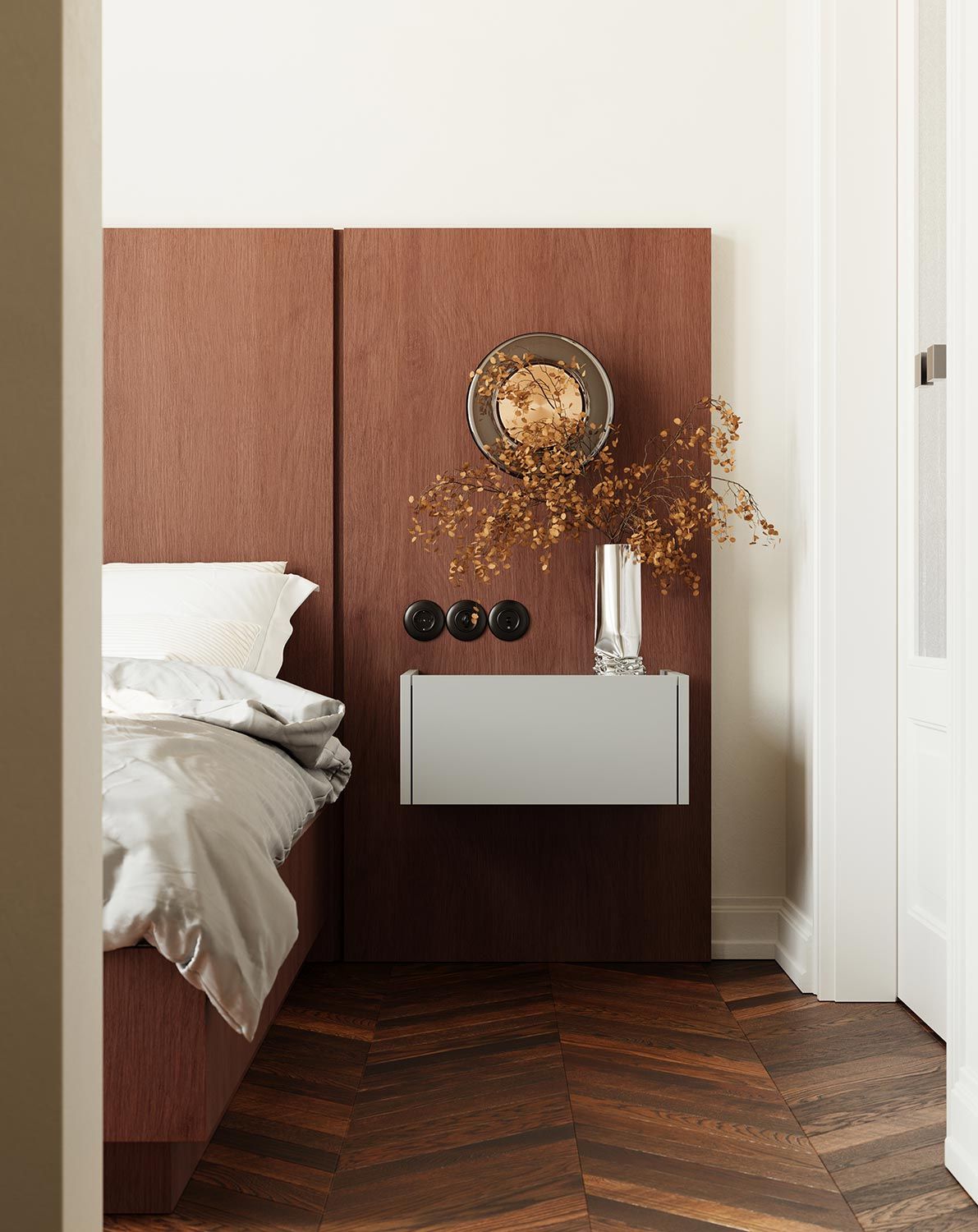 Dulap de noptieră SKRA SKR23
Culoare: Silent Grey