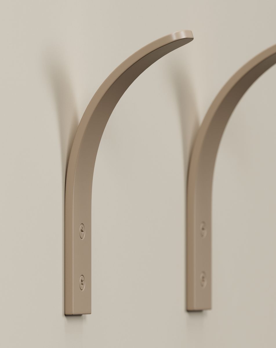 Cârlig de rufe RAGNAR RA26
Culoare: Champagne Beige
Cârlige: Arc din oțel Cappuccino