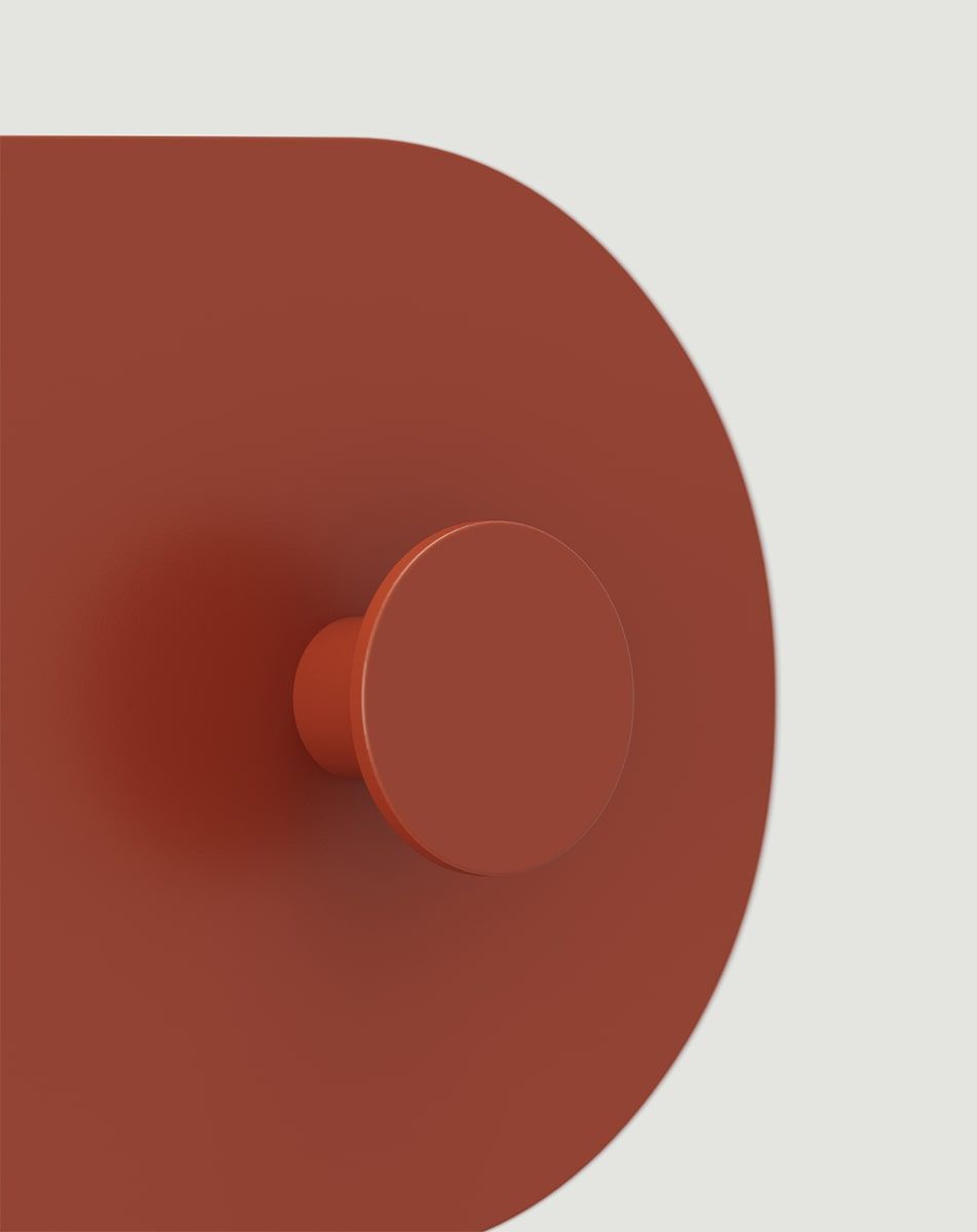 Suport din oțel LAYERS LAY85 41cm
Culoare: Fiery Terracotta