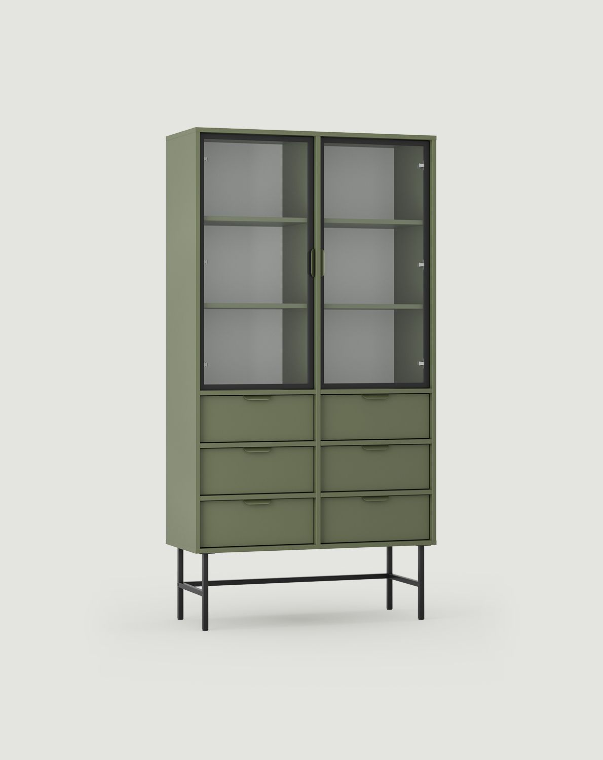 Culoare: Verde cypress
Sticlă: Sticlă netedă
Picior: Negru
Mâner: Mâner LAYERS 110 verde cypress