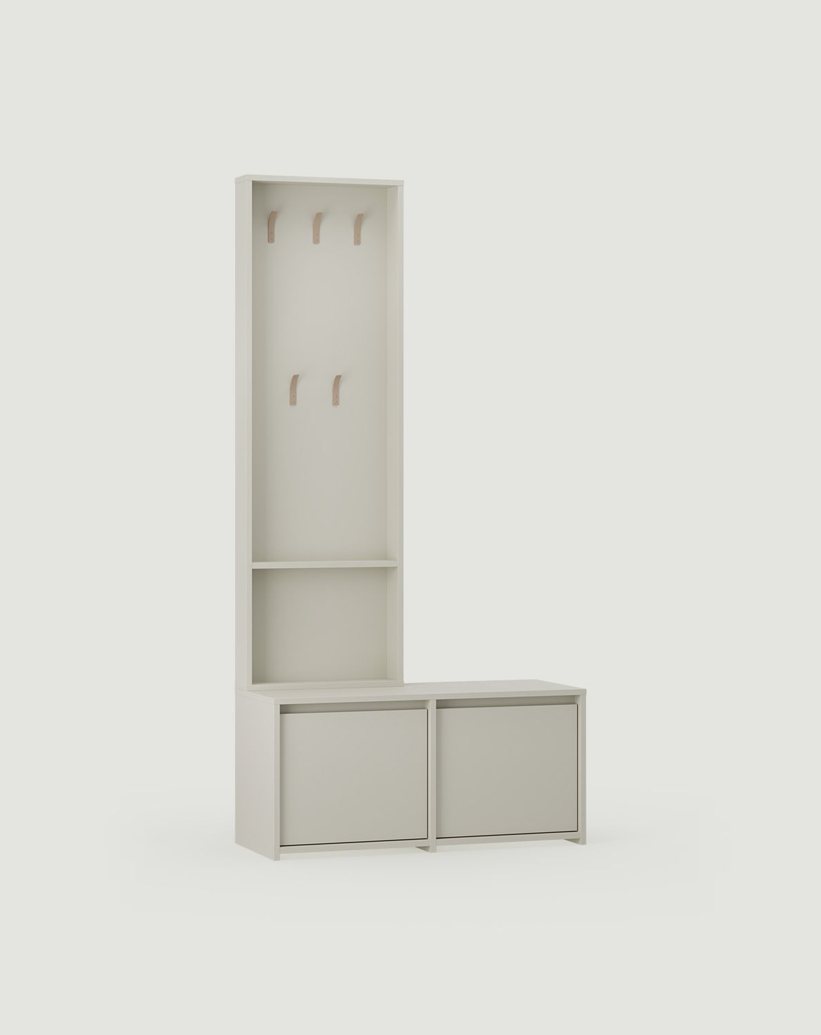 Set dulap pantofi RA02 cu cuier RA16 RAGNAR
Culoare: Calea Lactee
Cârlige: Arc din oțel Cappuccino